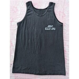 Vintage Jose Cuervo Tequila Tank Top XS Graphic Shark Surfer Shirt Single Stitch